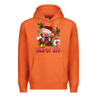 Carrot christmas nurse life gnome Premium Hoodie - BarkalooDesign