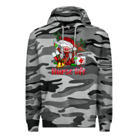 Slate Camo christmas nurse life gnome Premium Hoodie - BarkalooDesign
