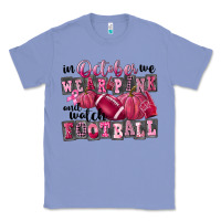 Colony Blue in october we wear pink and watch football Classic Tee - FaDigitalArtStudio