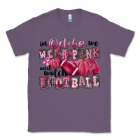 Lavender in october we wear pink and watch football Classic Tee - FaDigitalArtStudio