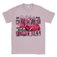 Lilac in october we wear pink and watch football Classic Tee - FaDigitalArtStudio