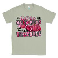 Matcha in october we wear pink and watch football Classic Tee - FaDigitalArtStudio