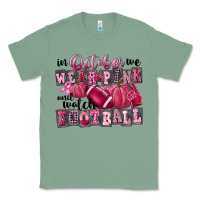Sage in october we wear pink and watch football Classic Tee - FaDigitalArtStudio