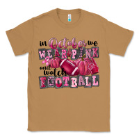 Toasted Coconut in october we wear pink and watch football Classic Tee - FaDigitalArtStudio