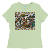Matcha Easter Ladies Tee - CowhideDigitalArt