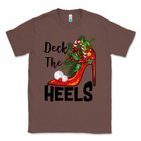 Chestnut deck the heels Christmas Classic Tee - BarkalooDesign