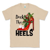Mushroom deck the heels Christmas Classic Tee - BarkalooDesign