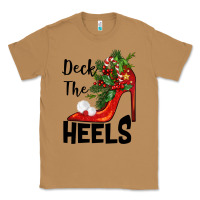 Toasted Coconut deck the heels Christmas Classic Tee - BarkalooDesign