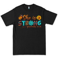 Black she is strong Premium Tee - BundleAndBundleShop