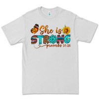 Dove Grey she is strong Premium Tee - BundleAndBundleShop