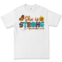 White she is strong Premium Tee - BundleAndBundleShop