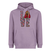Lavender Love Lady Of Guadalupe Heavyweight Hoodie - Jasminsmagicworld