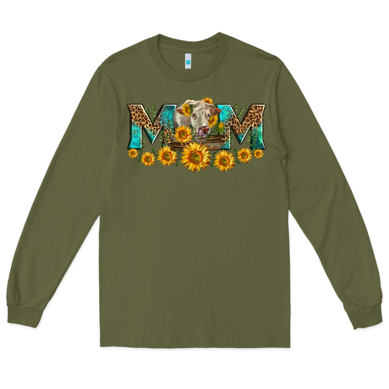Charolais Cow Mom Long Sleeve Tee by LillyAllenDesigns | Teevron