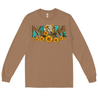 Toasted Coconut charolais cow mom Long Sleeve Tee - LillyAllenDesigns