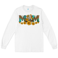 White charolais cow mom Long Sleeve Tee - LillyAllenDesigns