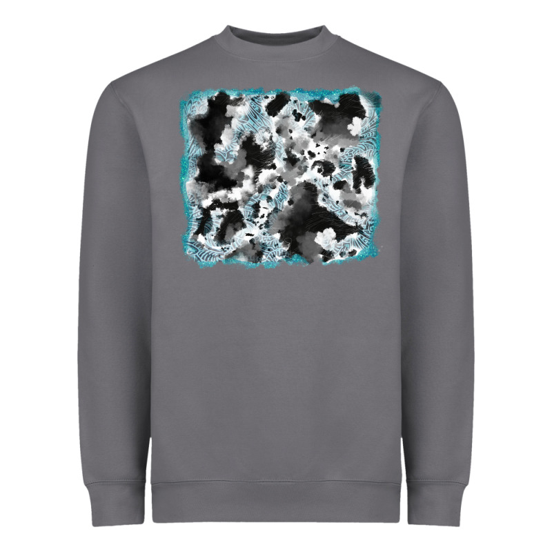 Cowhide Glitter Leather Background Heavyweight Sweatshirt by RanaPortraitStore | Teevron