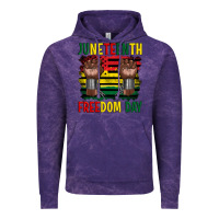 Cloud Purple juneteenth freedom day Vintage Hoodie - Artiststas