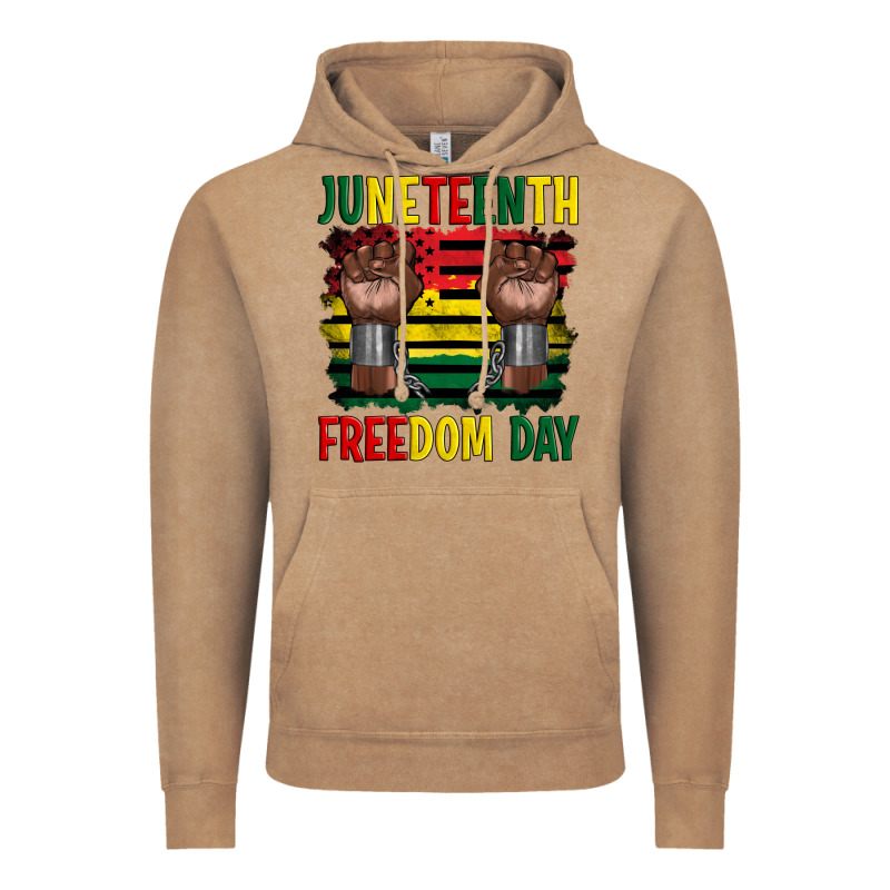 Juneteenth Freedom Day Vintage Hoodie by Artiststas | Teevron