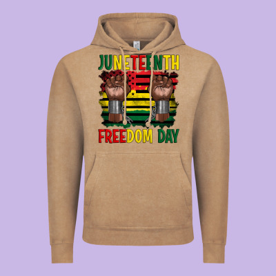 Juneteenth Freedom Day Vintage Hoodie Designed By Artiststas