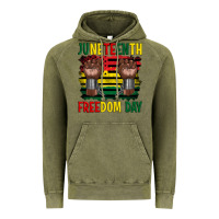 Vintage Olive juneteenth freedom day Vintage Hoodie - Artiststas