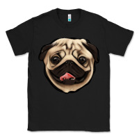 Black pug Classic Tee - Jasminsmagicworld