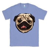 Colony Blue pug Classic Tee - Jasminsmagicworld