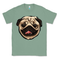 Sage pug Classic Tee - Jasminsmagicworld