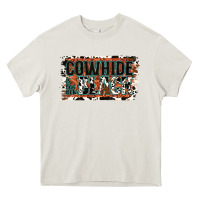 Cream Cowhide is the New Black Heavy Core Tee - Jasminsmagicworld
