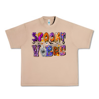 Burro Spooky Vibes Urban Heavy Tee - CowhideDigitalArt