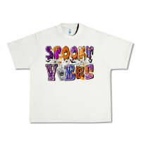 Pistachio Spooky Vibes Urban Heavy Tee - CowhideDigitalArt