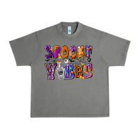 Tornado Spooky Vibes Urban Heavy Tee - CowhideDigitalArt