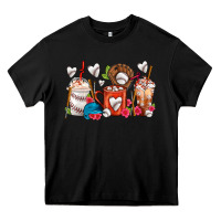 Black Baseball Coffee Cups Heavy Core Tee - FaDigitalArtStudio