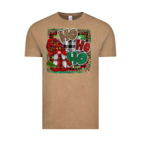 Vintage Coffee Ho Ho Ho Gnomes Vintage Tee - CowhideDigitalArt