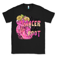 Black give cancer the boot Classic Tee - FaDigitalArtStudio