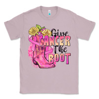 Lilac give cancer the boot Classic Tee - FaDigitalArtStudio