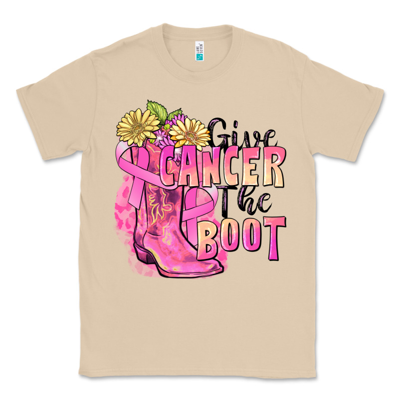 Give Cancer The Boot Classic Tee by FaDigitalArtStudio | Teevron