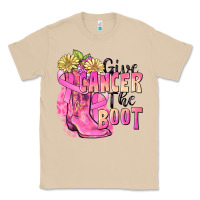 Mushroom give cancer the boot Classic Tee - FaDigitalArtStudio