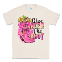 Natural give cancer the boot Classic Tee - FaDigitalArtStudio