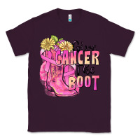 Plum give cancer the boot Classic Tee - FaDigitalArtStudio