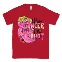 Red give cancer the boot Classic Tee - FaDigitalArtStudio