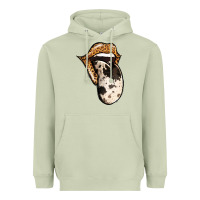 Western Leopard Cowhide Tongue Heavyweight Hoodie | Teevron