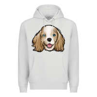Dove Grey cocker spaniel Premium Hoodie - Jasminsmagicworld