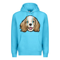 Ocean Blue cocker spaniel Premium Hoodie - Jasminsmagicworld