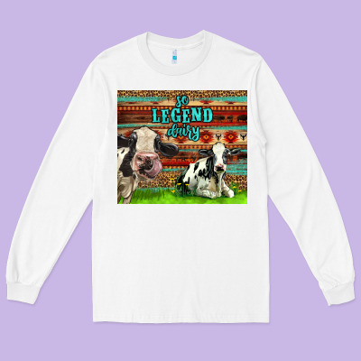So Legend Dairy Long Sleeve Tee Designed By Lillyallendesigns