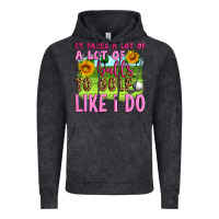 Vintage Black it takes a lot of a lot of balls to golf like i do Vintage Hoodie - Artiststas