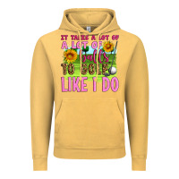 Vintage Mustard it takes a lot of a lot of balls to golf like i do Vintage Hoodie - Artiststas