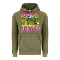 Vintage Olive it takes a lot of a lot of balls to golf like i do Vintage Hoodie - Artiststas