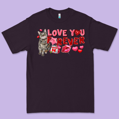 Love You Forever Premium Tee Designed By Fadigitalartstudio