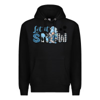 Black let it snow gnome Premium Hoodie - BarkalooDesign