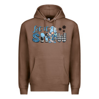 Chestnut let it snow gnome Premium Hoodie - BarkalooDesign